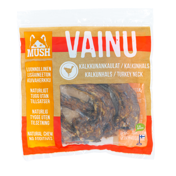 MUSH VAINU Kalkunhalse 250g.